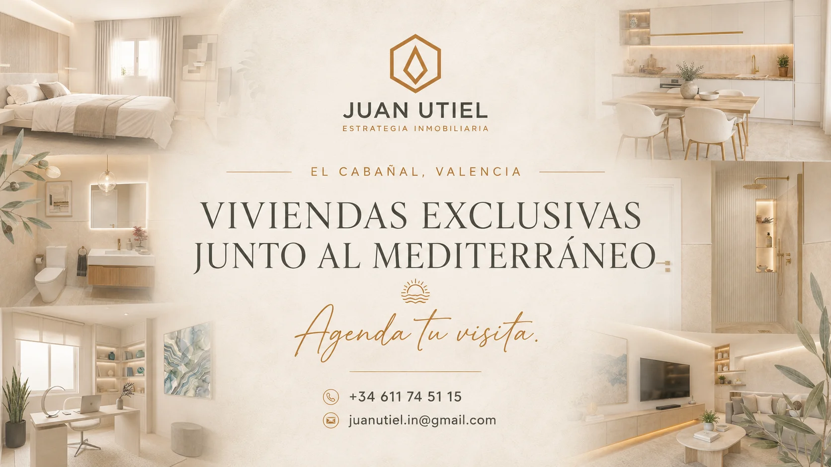 Interior de vivienda gestionada por DupliCapital en Valencia